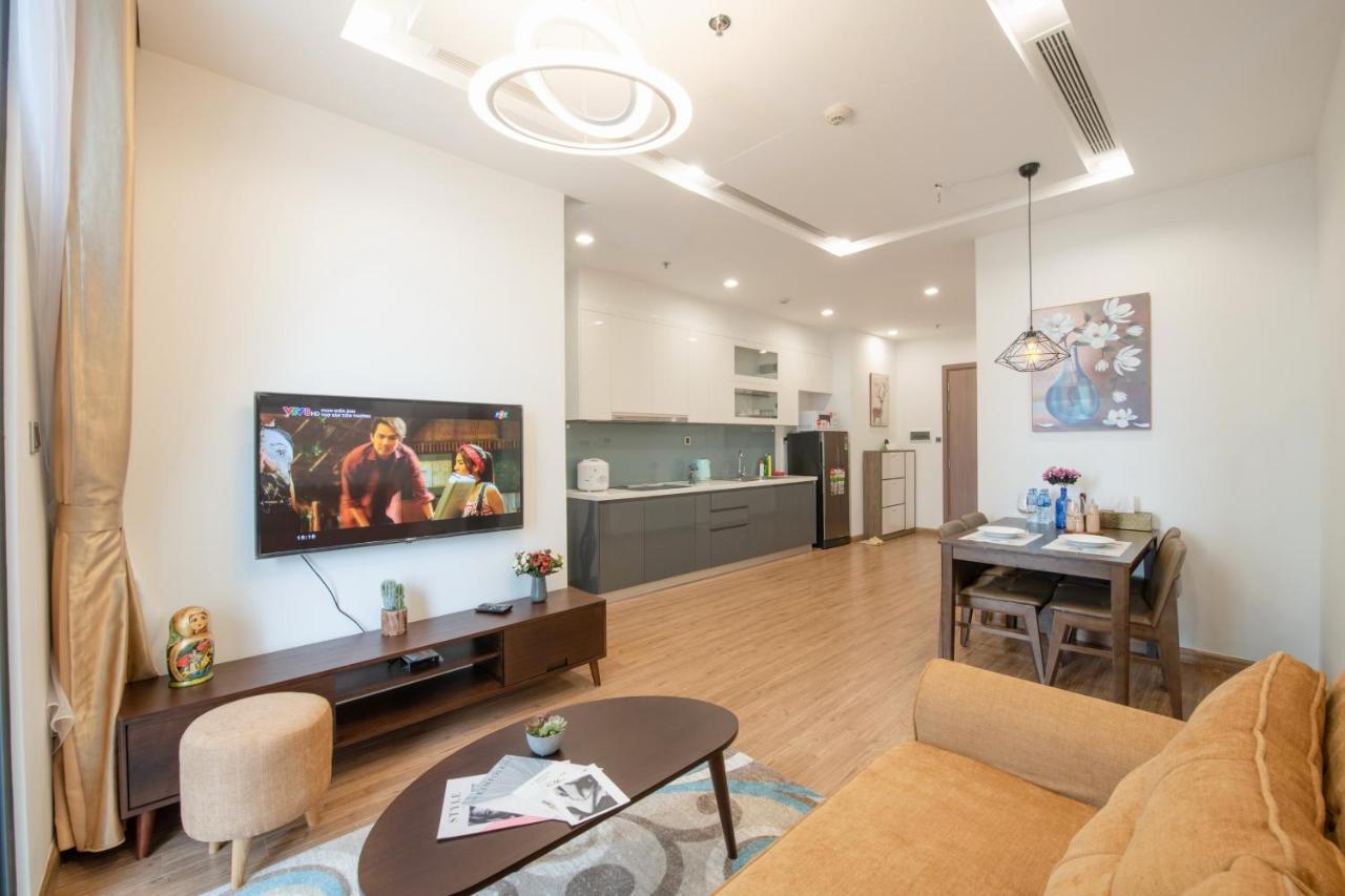 Hi-Home Suites - Vinhomes Metropolis Hanoi Esterno foto