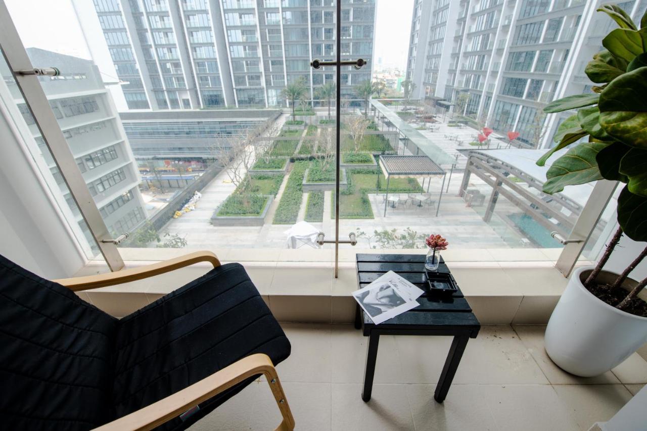 Hi-Home Suites - Vinhomes Metropolis Hanoi Esterno foto