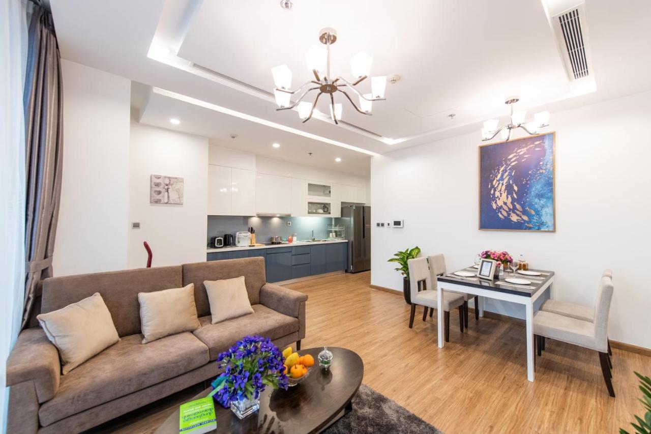 Hi-Home Suites - Vinhomes Metropolis Hanoi Esterno foto