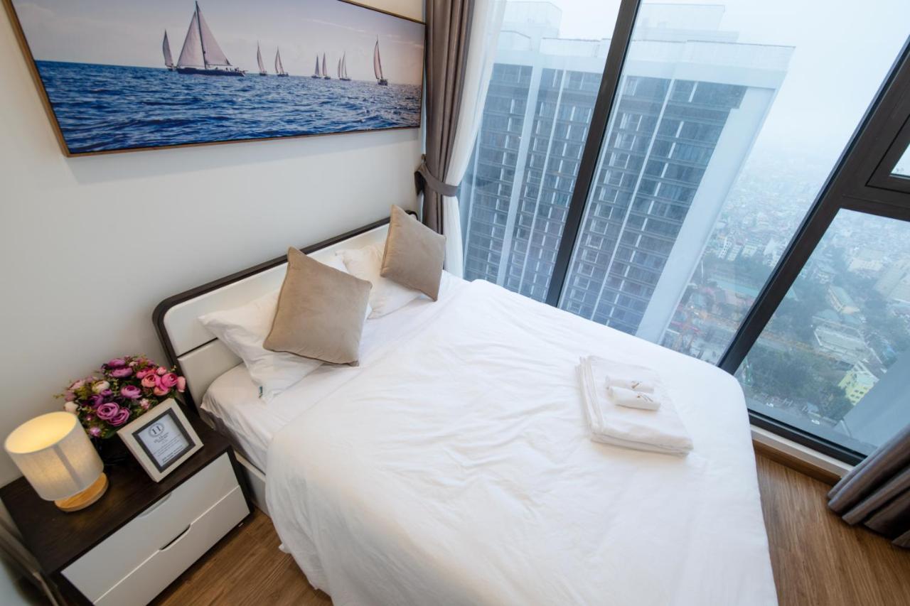 Hi-Home Suites - Vinhomes Metropolis Hanoi Esterno foto