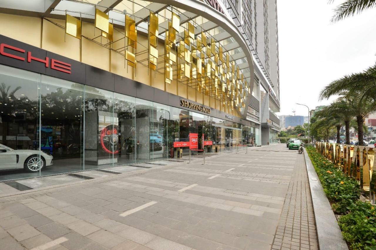 Hi-Home Suites - Vinhomes Metropolis Hanoi Esterno foto