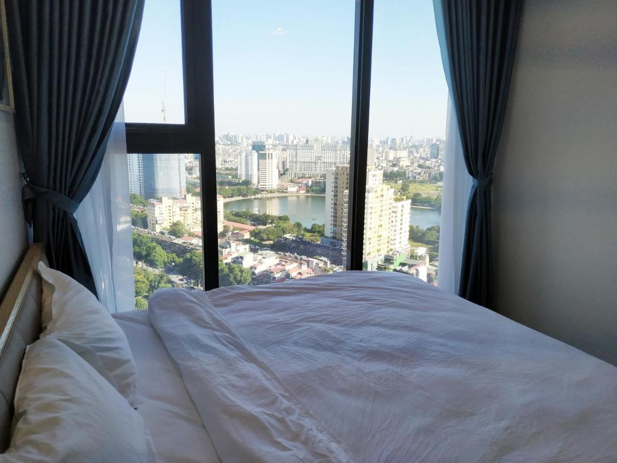 Hi-Home Suites - Vinhomes Metropolis Hanoi Esterno foto