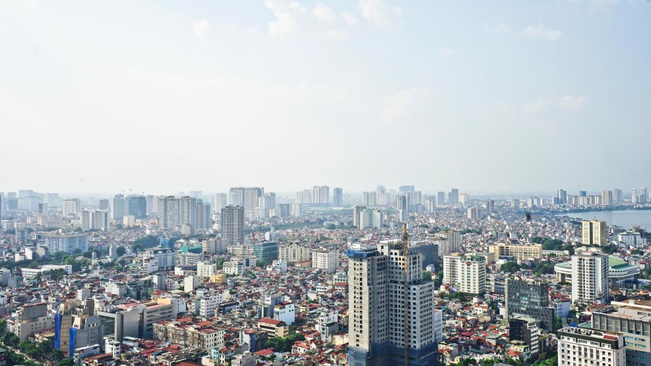 Hi-Home Suites - Vinhomes Metropolis Hanoi Esterno foto