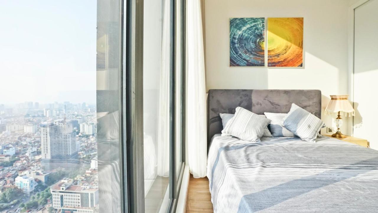 Hi-Home Suites - Vinhomes Metropolis Hanoi Esterno foto